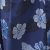 Azul flores grandes