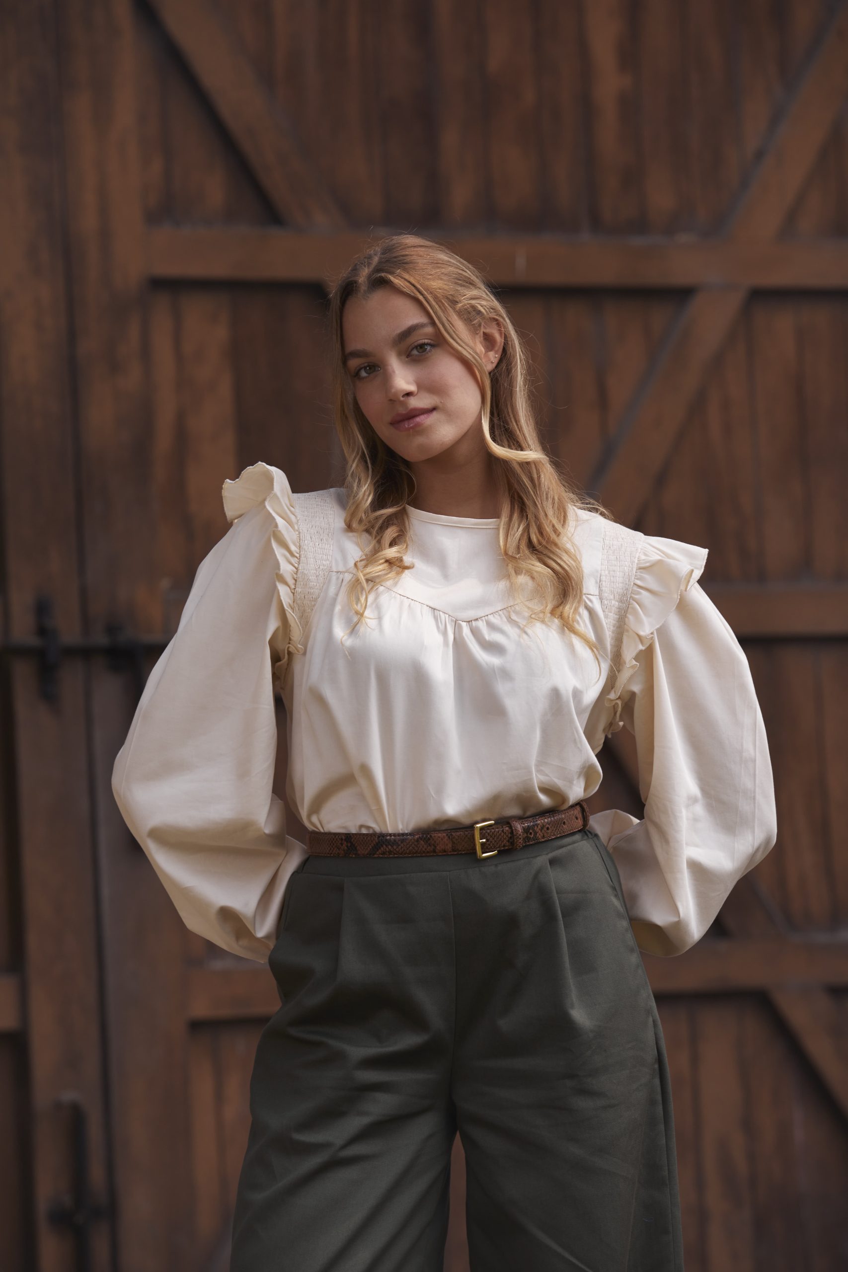 Blusa Lara Beige