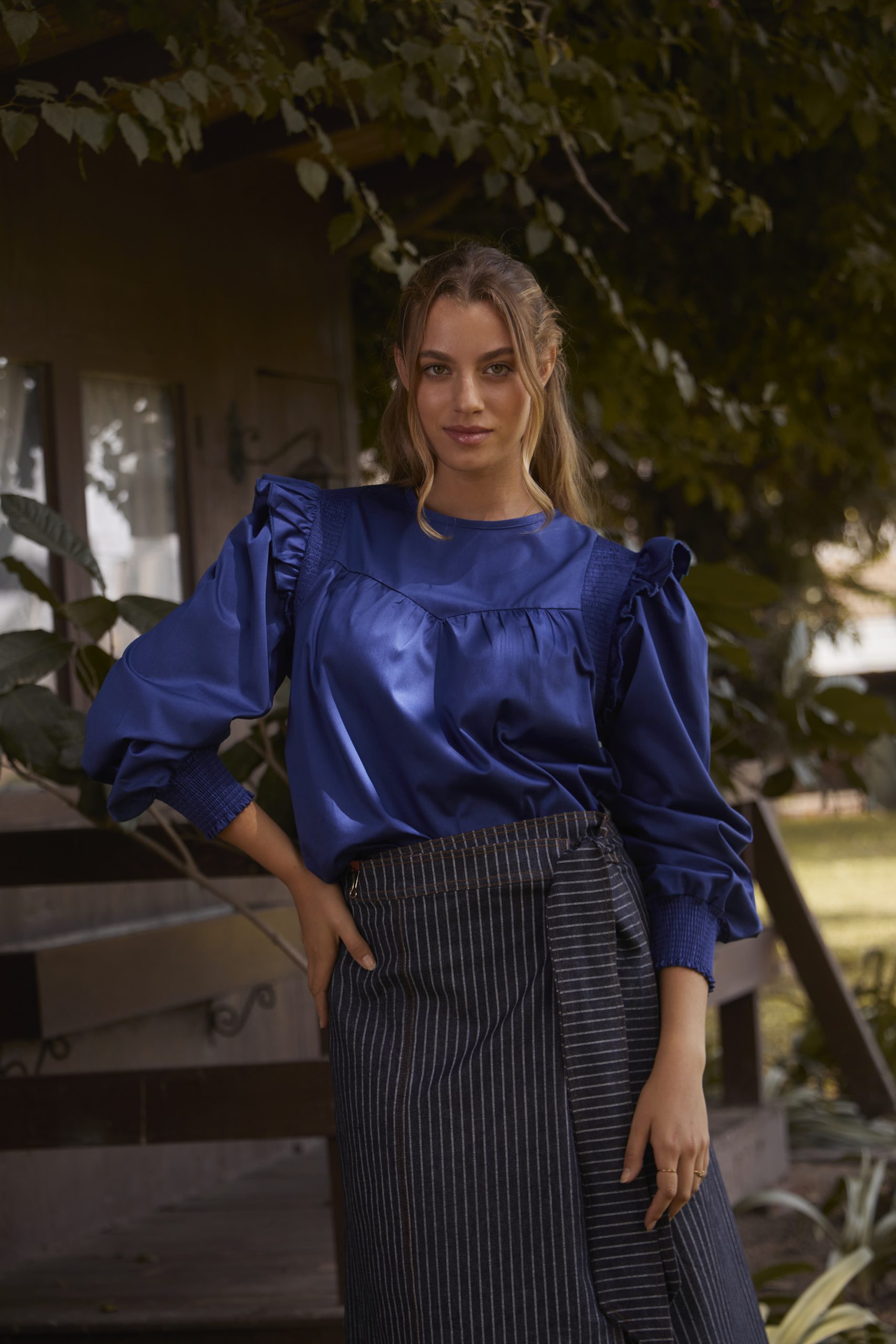 Blusa Lara Azulino