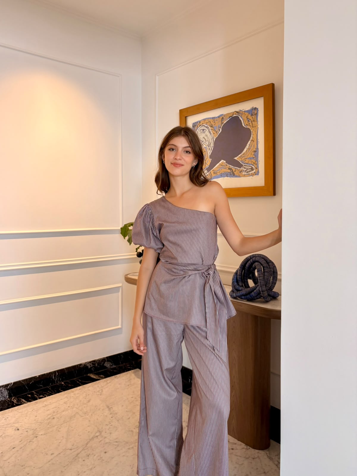 Pantalón Essenza Guinda
